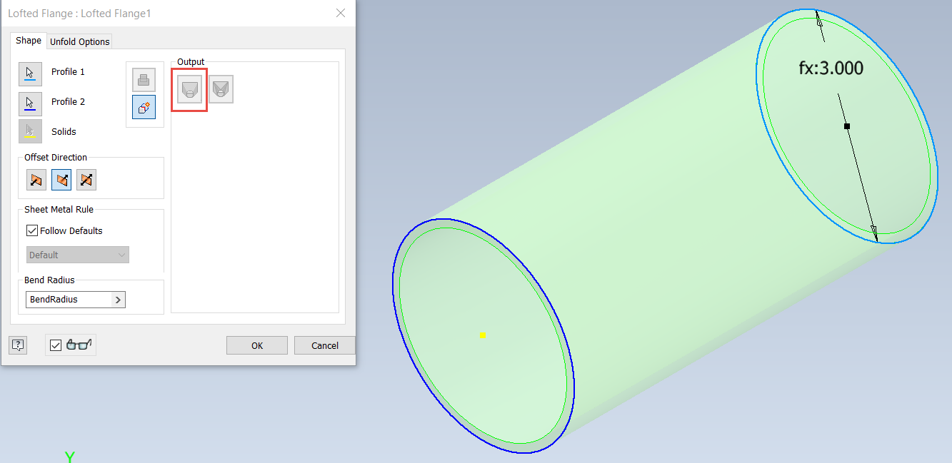 Inventor Tips & Tricks How to Create a Sheet Metal Cylinder with an